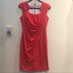 Calvin Klein size 4 pink dress